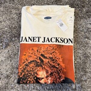 Old Navy Janet Jackson graphic tee - men’s size small.